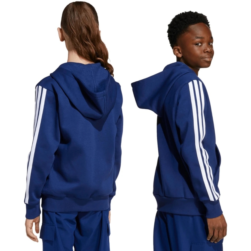 Bluza vaikams adidas Essentials Full-Zip tamsiai mėlyna JY4980 (164cm) – 3