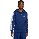 Bluza vaikams adidas Essentials Full-Zip tamsiai mėlyna JY4980 (164cm) Bluza vaikams adidas Essentials Full-Zip tamsiai mėlyna JY4980 (164cm)