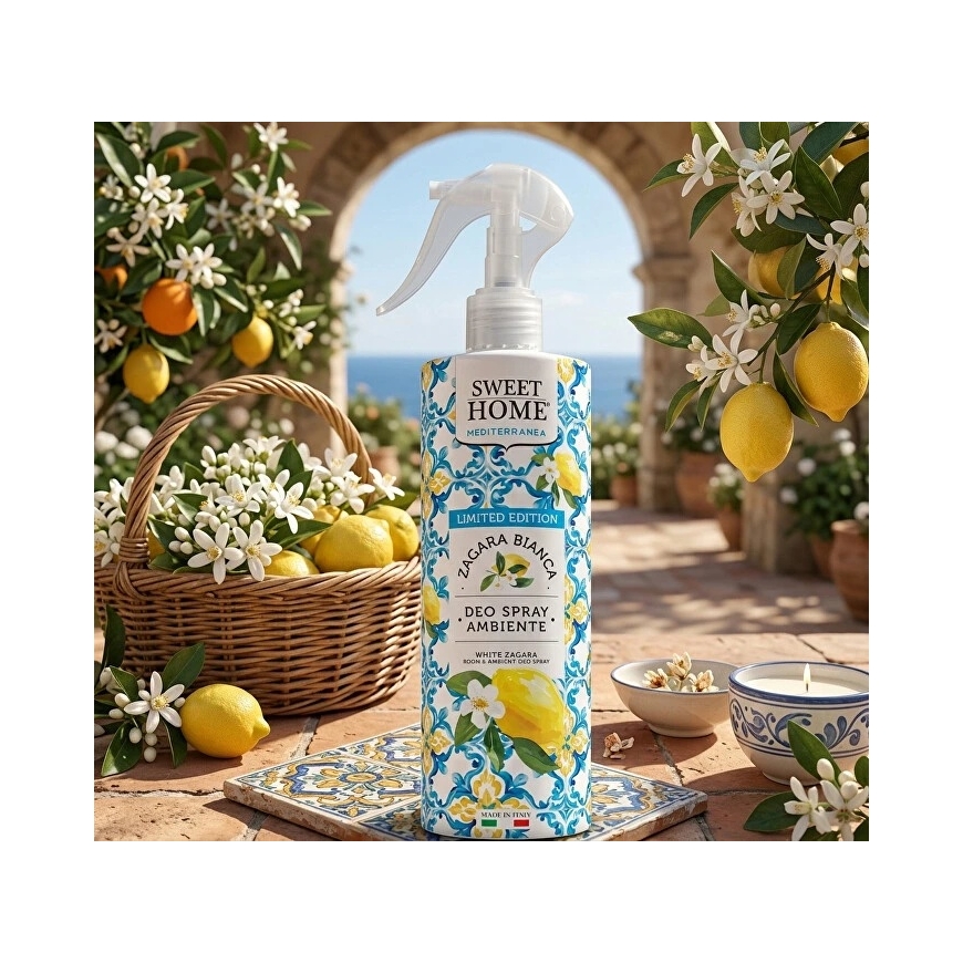 "Sweet Home Collection" Baltais Zieds Gaisa Atsvaidzinātājs, 250 ml – 2