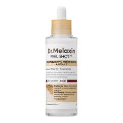 Dr Melaxin DR - Peel Shot Exfoliating Ampoule - Baltas Rice - 200 ml