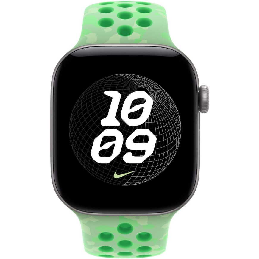 Apple 46mm roheline Nike sportband S/M – 2