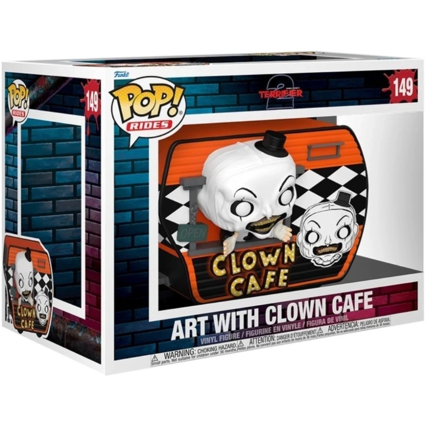 FUNKO POP! Muovinen figurinen: Terrifier 2 - Art Klovnin Kahvilassa, ~12.4 cm