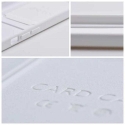Riff "Card Silicone Case iPhone 15 Plus" Valkoinen