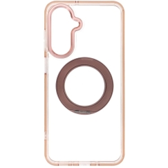 Samsung A17 / A18 Frame Circle Stand kate, ühilduv MagSafe'iga, kuldne