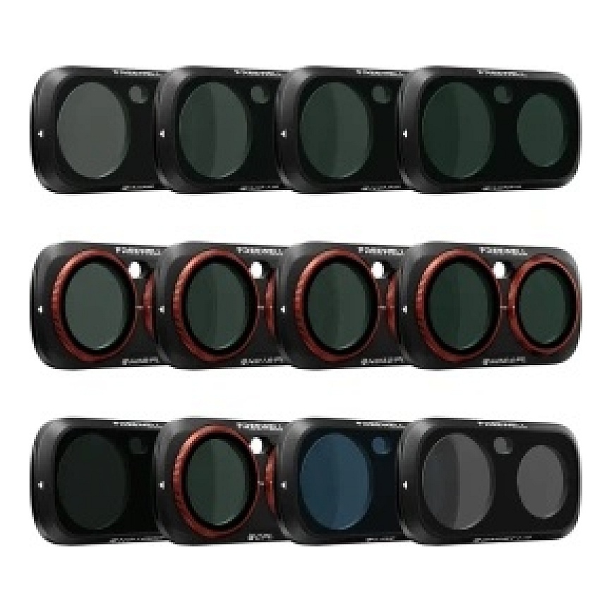 Freewell Insta360 Luna Ultra filtru komplekts (12 gab.) – 2