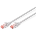DIGITUS CAT 6 S/FTP Patch Cord LSZH 3 m Grey DIGITUS CAT 6 S/FTP Patch Cord LSZH 3 m Grey
