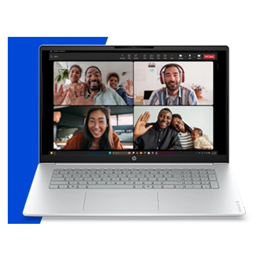 HP OmniBook 3 17,3" IPS R5 40 16GB 512SSD EN W11H Hõbe – 3