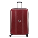 Delsey Helium Ultimate Expandable 76 cm kelioninis lagaminas, raudonas Delsey Helium Ultimate Expandable 76 cm kelioninis lagaminas, raudonas