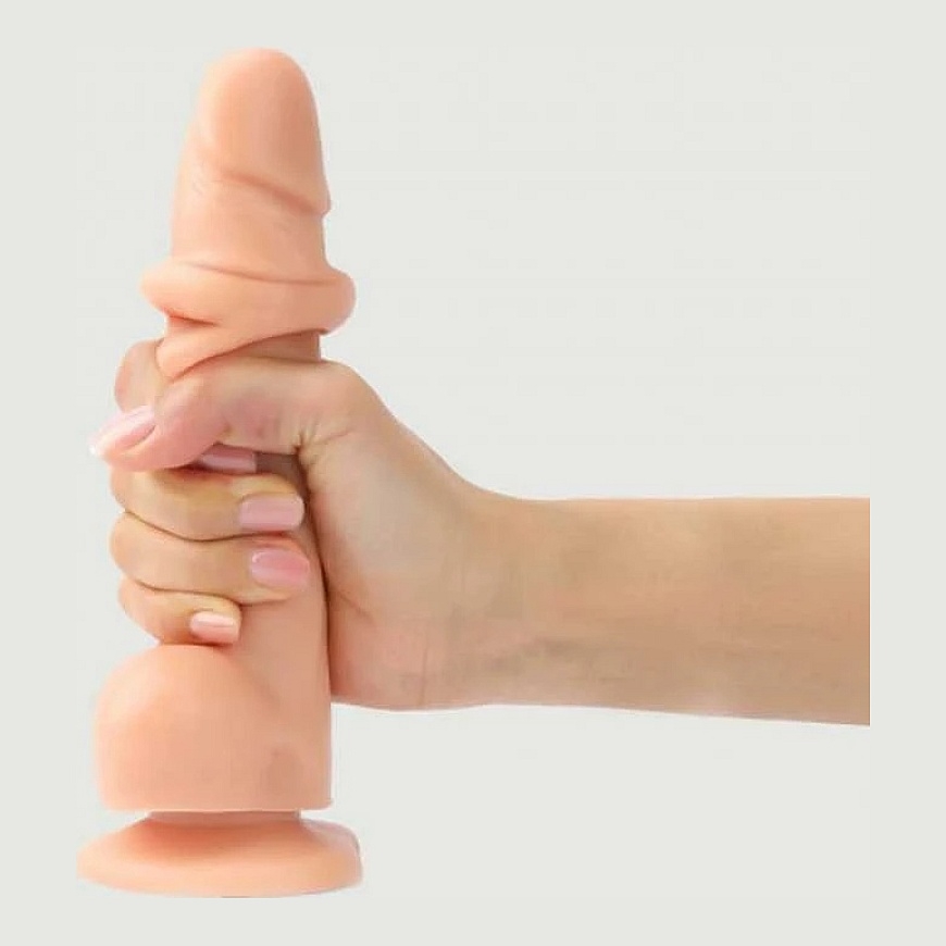Strap On Me SLIDING SKIN REALISTIC DILDO VANILLA XL – 2