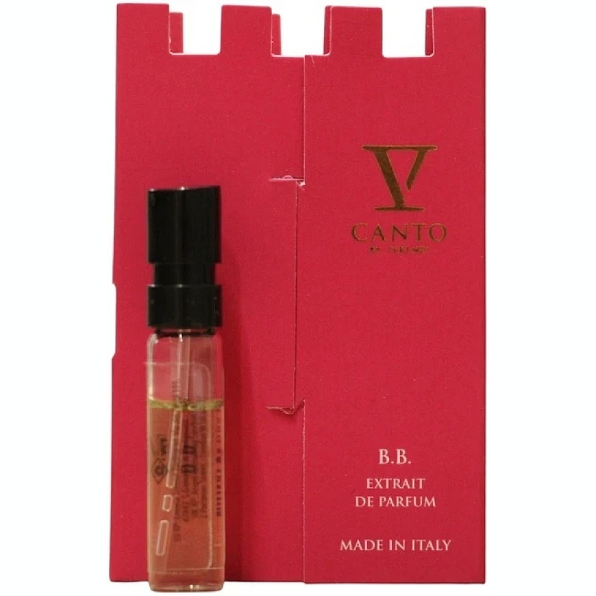 V Canto, B.B., Extrait De Parfum, Unisex, 1.5 ml *Vial