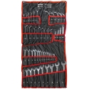 Kombineeritud võtmete komplekt, CrV, 47 tk, AMIO-04982 Kombineeritud võtmete komplekt, CrV, 47 tk, AMIO-04982