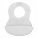 Baby Ono Babyono Soft cushion with pocket and adjustable fastener - light gray Baby Ono Babyono Soft cushion with pocket and adjustable fastener - light gray