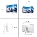 Philips Evnia 5000 монитор для ПК 68,6 cm (27") 3840 x 2160 пикселей 4K Ultra HD ЖК Белый Philips Evnia 5000 монитор для ПК 68,6 cm (27") 3840 x 2160 пикселей 4K Ultra HD ЖК Белый
