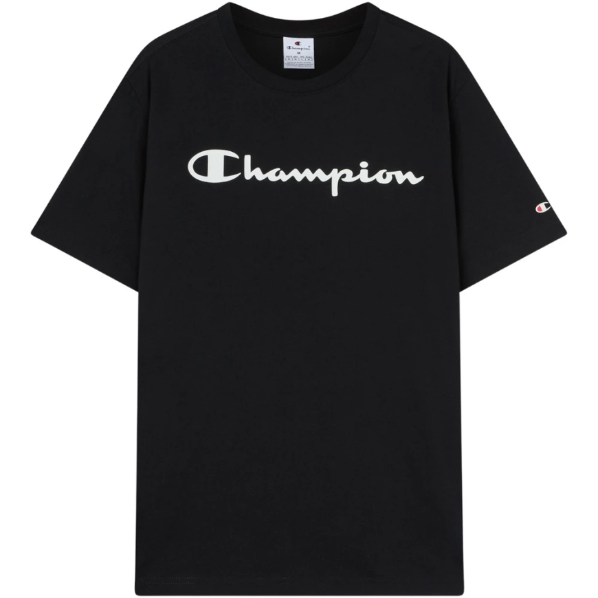 Miesten Champion SS Tee musta 221814 KK001 (XL) – 2