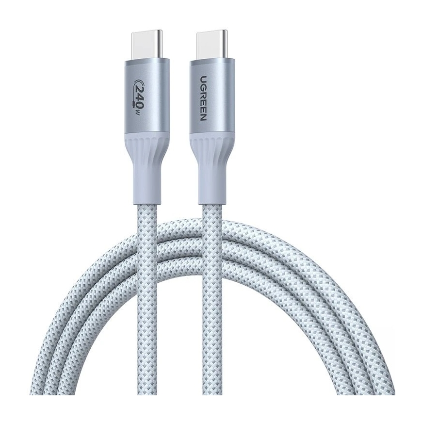 USB-C Įkrovimo Laidas - UGREEN L534 240W Power Delivery, 480 MB/s