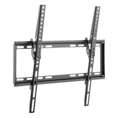 LogiLink BP0037 televizoriaus laikiklis 139,7 cm (55") Juoda, Nerūdijančiojo plieno
