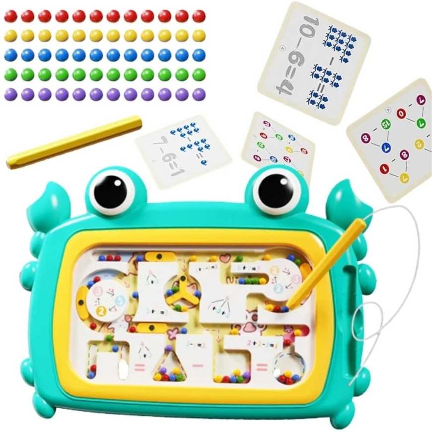 Magnetinen Montessori-opetuslauta rapulabyrintilla Woopie