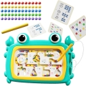 Magnētiskā Montessoru mācību plate ar krabju labirintu Woopie