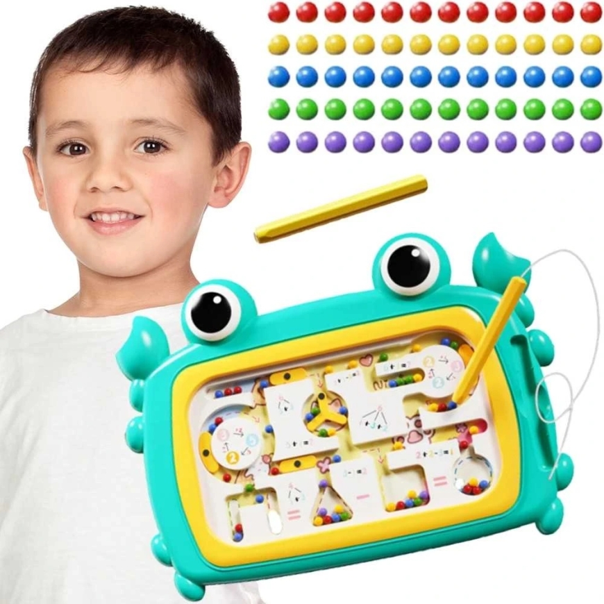 Magnetic Montessori Learning Board with Crab Labyrinth Woopie – 4