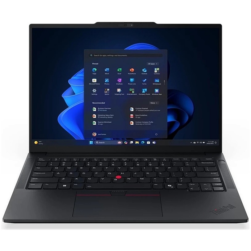 Lenovo ThinkPad E14 G8 AMD klēpjdators | Melns | 14 " | IPS | WUXGA | 1920 x 1200 pikseļi | Pretatspīdumu | AMD Ryzen AI 7 | 345 – 3