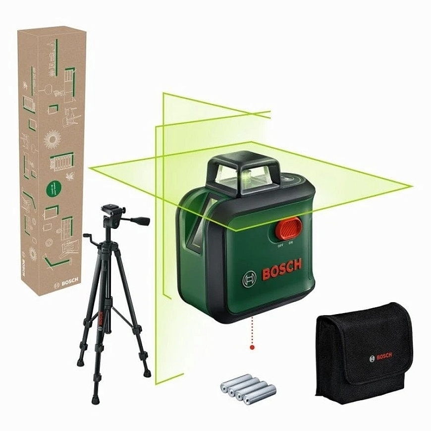 Bosch "JetWorld" rakennuslaser PLL 360-1G -sarja – 3