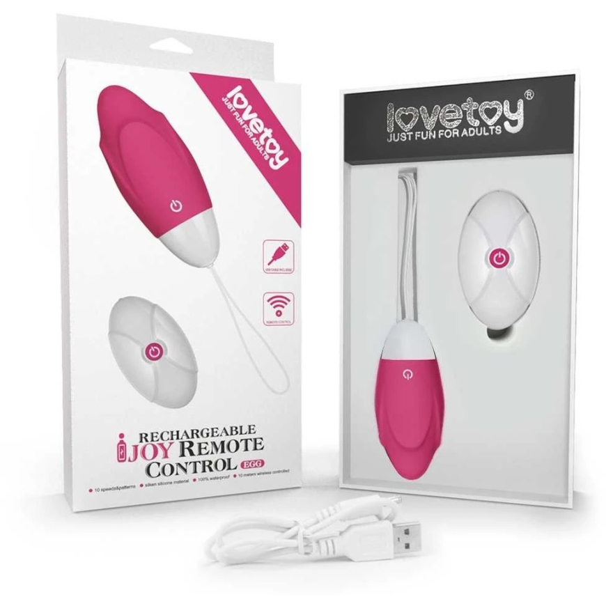 Lovetoy Silky vibrating egg with strong vibrations remote control – 4