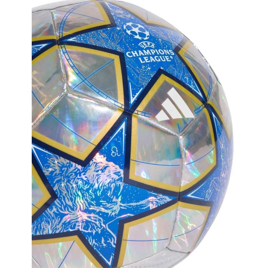 adidas UCL Training Futbola bumba 25/26 Līgas posms Foil sudraba un zila JP1549 (5) – 3
