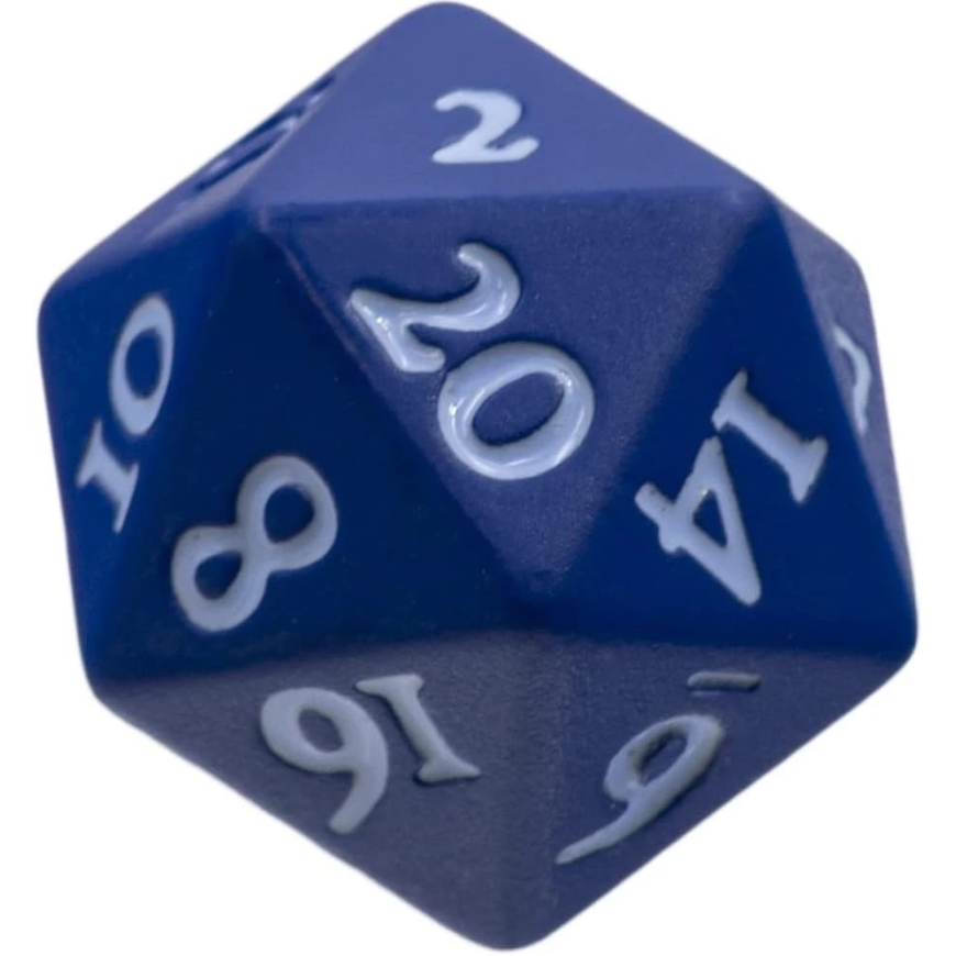 Ultra Pro UP - Vivid Heavy Metal Dice: Zila (2 kauliņi)