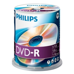 Philips DM4S6B00F 4,7 GB DVD-R 100 vnt