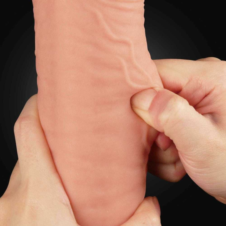 Lovetoy Large Realistic Appearance Suction Cup Dildo 30 cm – 5
