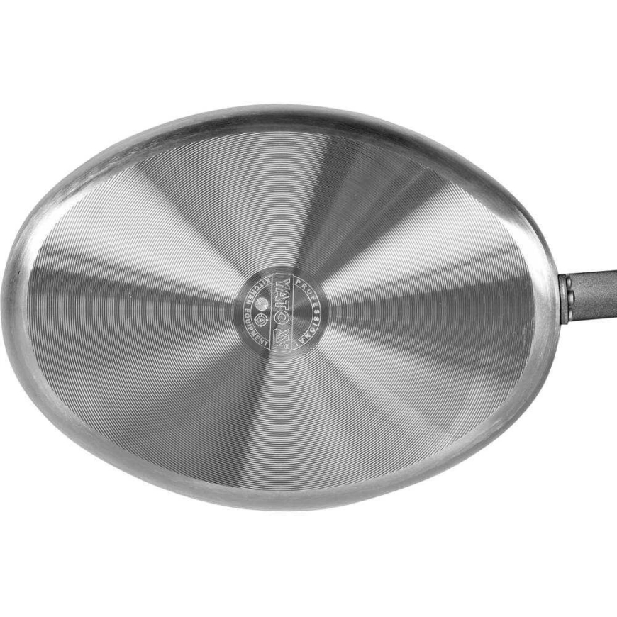 Yato Aluminum Fish Frying Pan, with PTFE Coating, Non-Stick Surface, 400x290mm – 2
