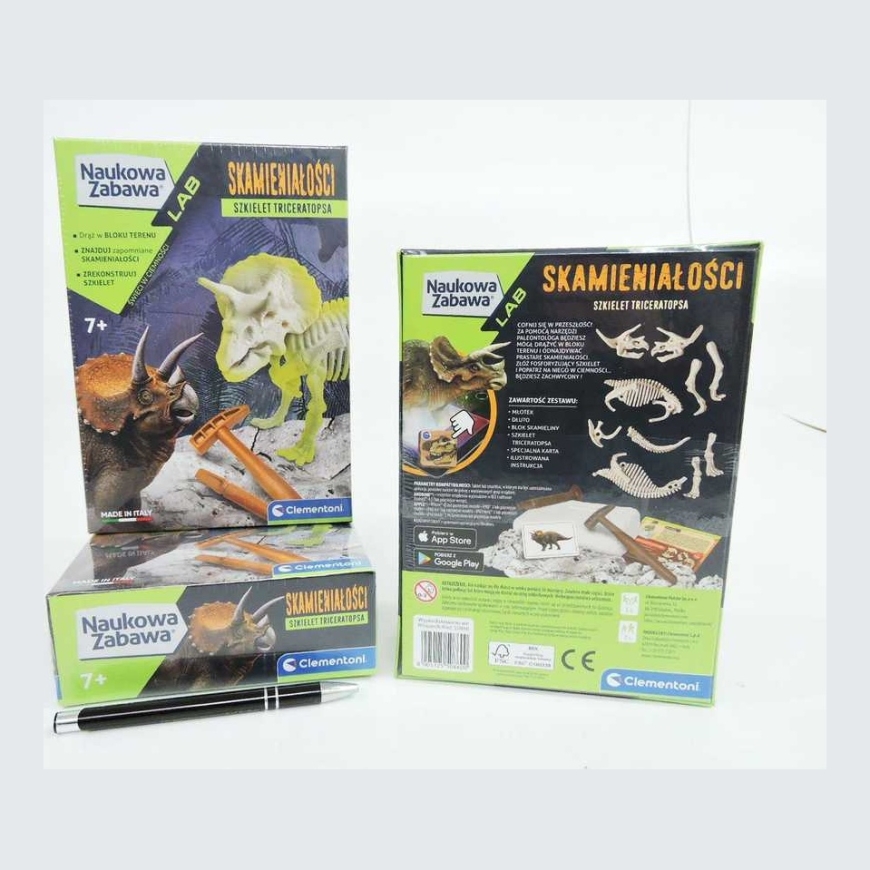 Clementoni Mängud Clementoni ZEST KREAT TRICERA FOSSILS CLM 50860 KAST – 2