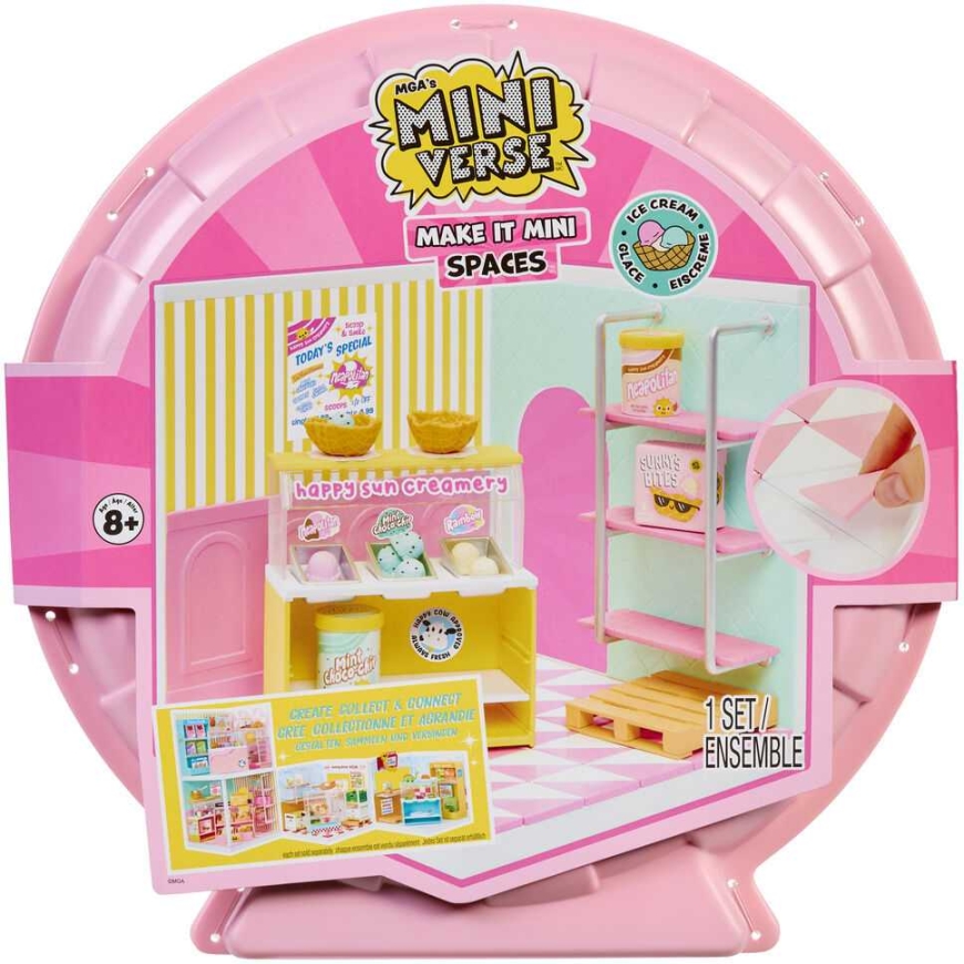 MGA Miniverse Make It Mini Spaces Ice Kreminis Parlour playset