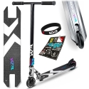 Professional SOKE XTR silver and black scooter