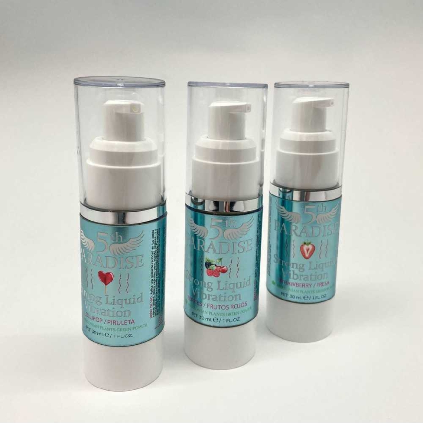 Tugev Vedel Vibreerimine Maasikad 5. PARADIS 30 ml