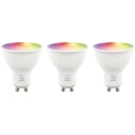 LED lemptės DELTACO SMART HOME, GU10, RGB, WiFi, 4.7W, 3 vnt pakuotė / SH-LGU10RGB02-3P / 1902594 LED lemptės DELTACO SMART HOME, GU10, RGB, WiFi, 4.7W, 3 vnt pakuotė / SH-LGU10RGB02-3P / 1902594