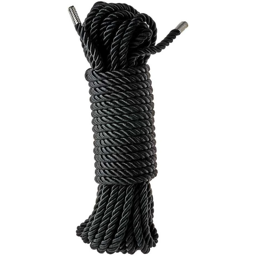 Dream Toys BLAZE DELUXE BONDAGE ROPE 10M Melns – 3