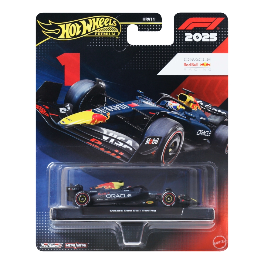 Hot Wheels Premium Oracle Red Bull Racing (1) Vehicle