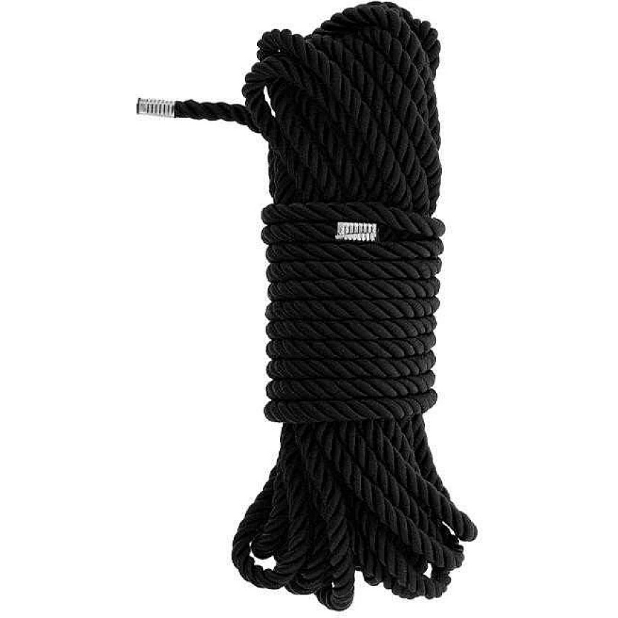 Dream Toys BLAZE DELUXE BONDAGE ROPE 10M Melns – 5