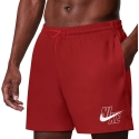 Плавательные шорты Nike Logo Lap 5" Volley красные NESSG574 614 (XL) Плавательные шорты Nike Logo Lap 5" Volley красные NESSG574 614 (XL)