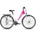 Dviratis Tabou Kinetic 2 W baltas-fuxia-S / 17" (Dydis: S / 17") Dviratis Tabou Kinetic 2 W baltas-fuxia-S / 17" (Dydis: S / 17")