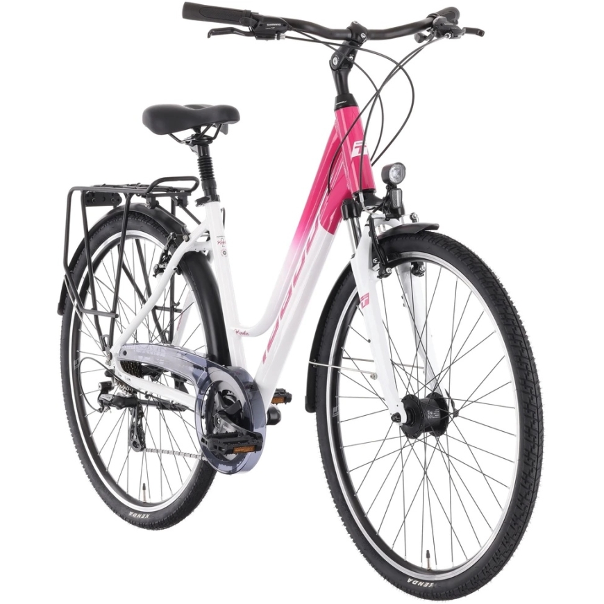 Dviratis Tabou Kinetic 2 W baltas-fuxia-S / 17" (Dydis: S / 17") – 2