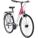Tabou Kinetic 2 W velosipēds balts-fuksija-S / 17" (Izmērs: S / 17")