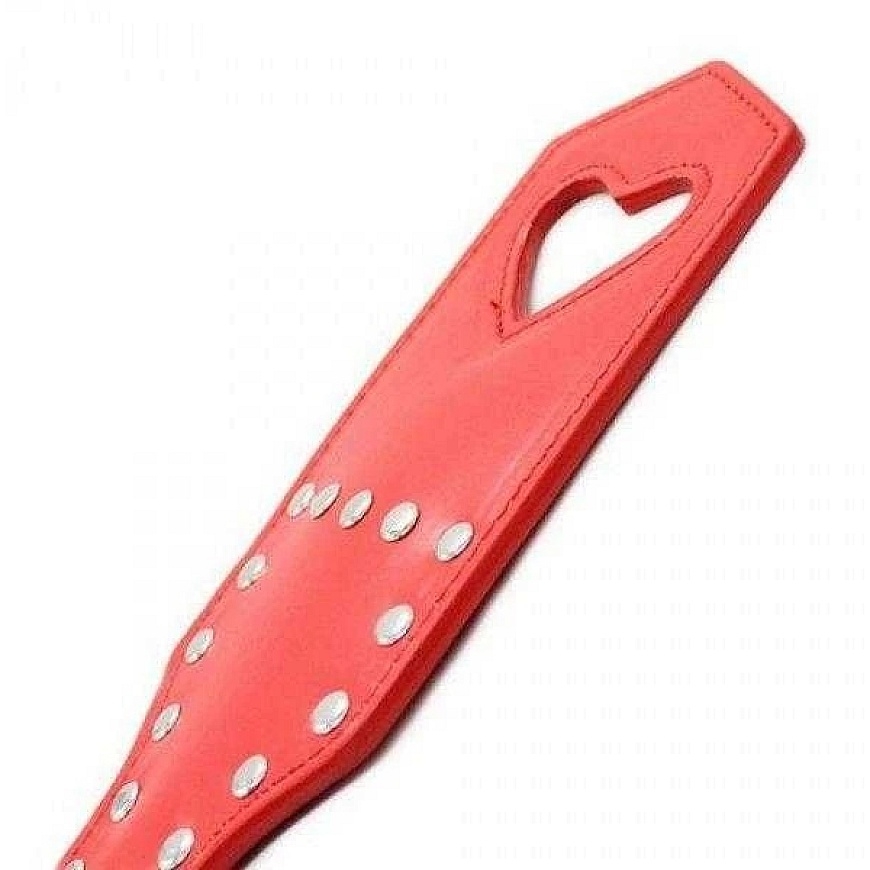 Toyz4Lovers Plekšnojimas plakimas bausmė swatter oda su širdimi – 4