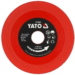 Yato Toya Poola Diamond Lõikeketas | klaas, plaadid | 125 mm X 1.2 X 22,23 mm (YT-59941)