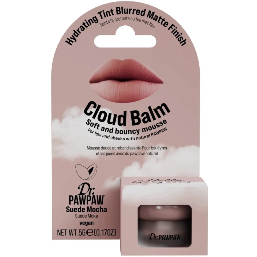 Dr. PawPaw Cloud Balm Matte & Smoothing kreemipuna Suede Mocha, 5 g – 5