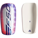 Adidas Football Shin Guards F50 EU Club White and Purple-Orange KE5202 L Adidas Football Shin Guards F50 EU Club White and Purple-Orange KE5202 L
