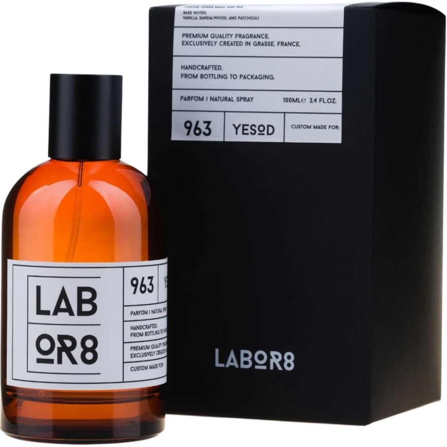 LABOR8 Yesod 963 EDP unisex perfume, 50 ml