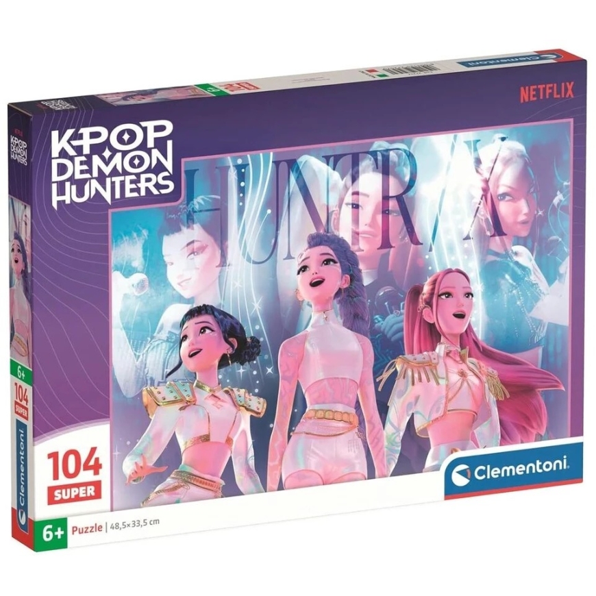Clementoni Dėlionė 104 vnt. - K-Pop Demon Hunter – 3