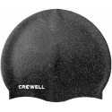 Силиконовая шапочка для плавания Crowell Recycling Pearl черного цвета col.1